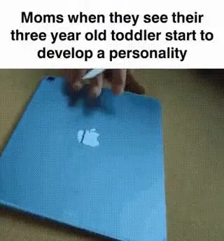 Toddler Develops a Personality