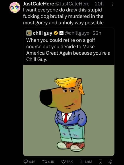 Chill Guy Makes America Great Again