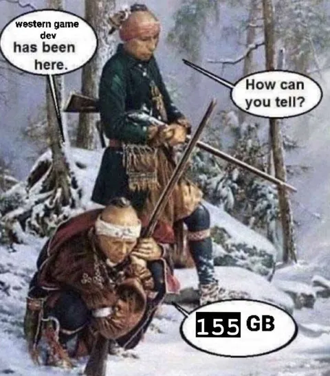 Western Game Dev Left 155 GB