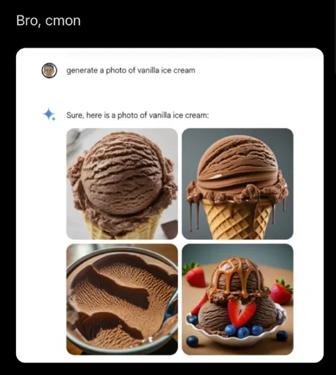 AI Makes Chocolate Ice Cream