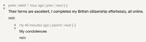 British Citizenship Forms