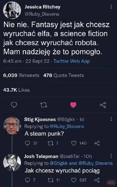 Jak chcesz wyruchać pociąg