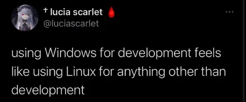 Windows for Development
