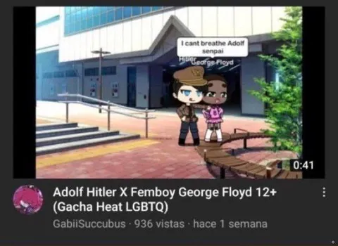 Adolf Hitler X Femboy George Floyd
