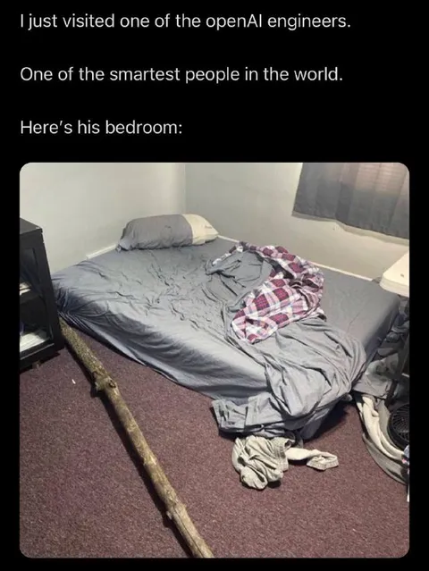 OpenAI Engineer Bedroom