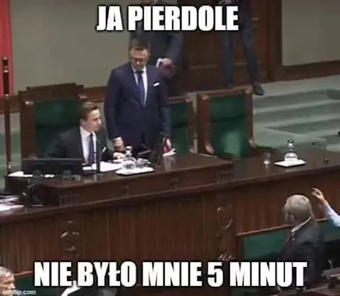 Ja pierdole, nie było mnie 5 minut