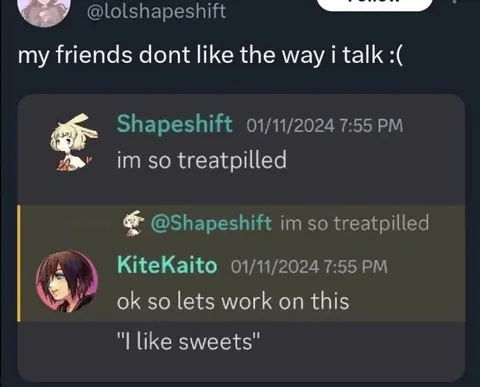 Friends Fix My Way of Talking