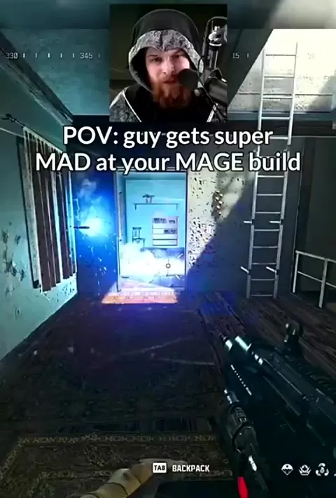 Guy Gets Mad at Mage Build