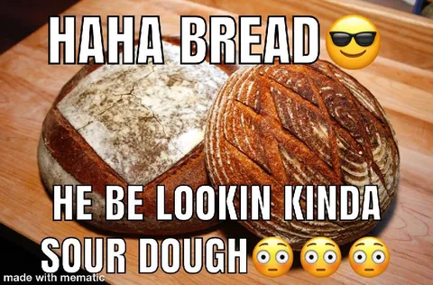 Sourdough Bread Looks Suspicious