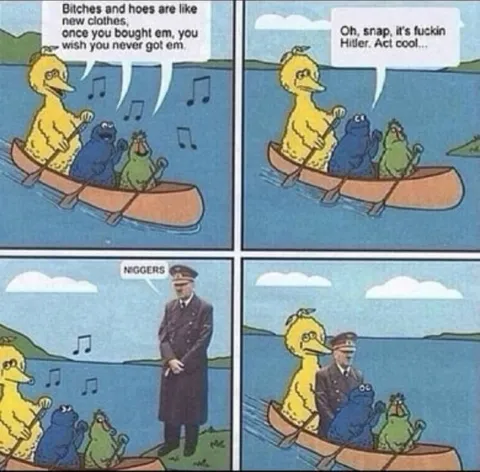 Big Bird Meets Hitler