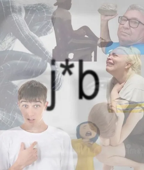 j*b reaction collage