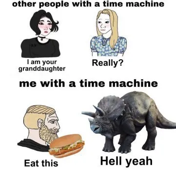 Time Machine Sandwich Joke