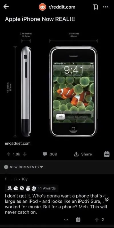The iPhone Is Too Large
