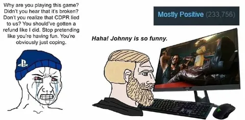 Crying Over a Mostly Positive Game
