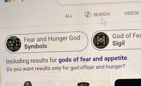 Gods of Fear and Appetite