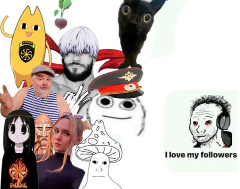 I Love My Followers Collage