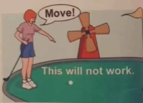 Move! This Will Not Work