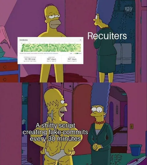 Recruiters See Fake GitHub Activity