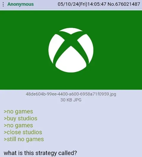 Xbox No Games Strategy