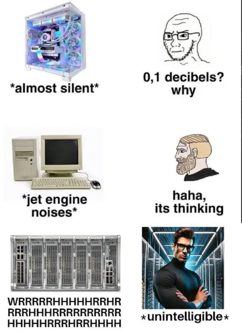 Silent PC Versus Jet Engine