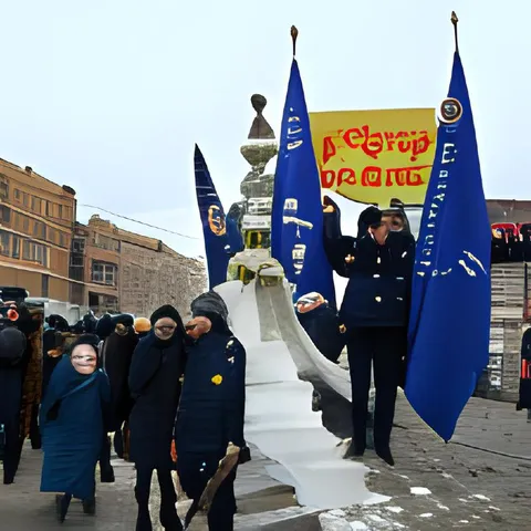 Странная политическая процессия