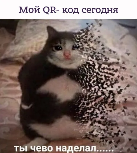 Мой QR-код сегодня