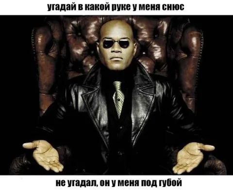 Нюх под губой