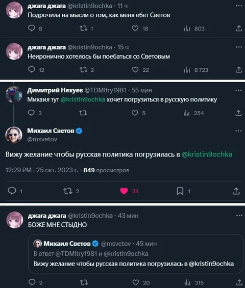 Русская политика погрузилась в Кристину