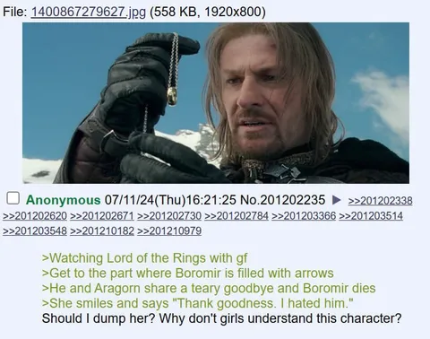 She Hated Boromir