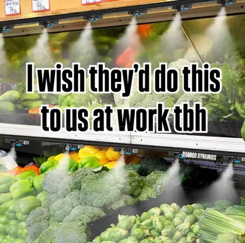 Produce Misters at Work