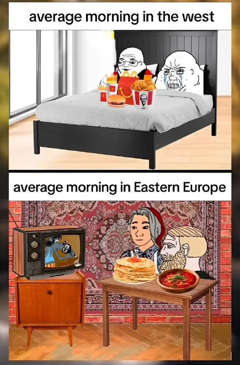 Average Morning in Eastern Europe