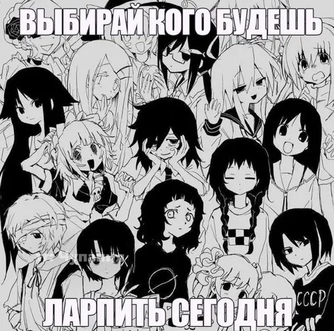 Выбирай кого будешь парить