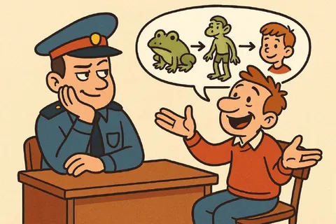 Эволюция от лягушки к человеку