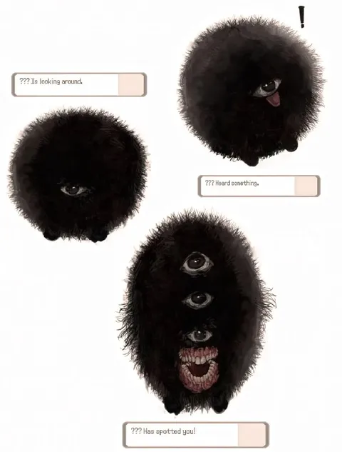 Three-Eyed Creature Spotted You