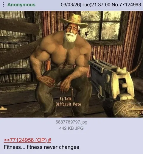 Fitness Never Changes
