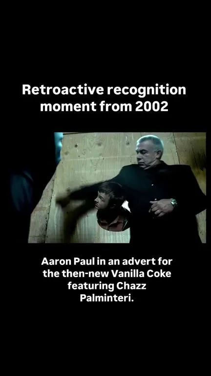 Aaron Paul Vanilla Coke Ad