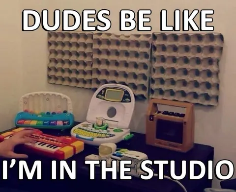 Dudes Be Like Studio Setup