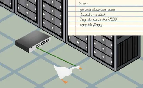 Goose in the Server Room