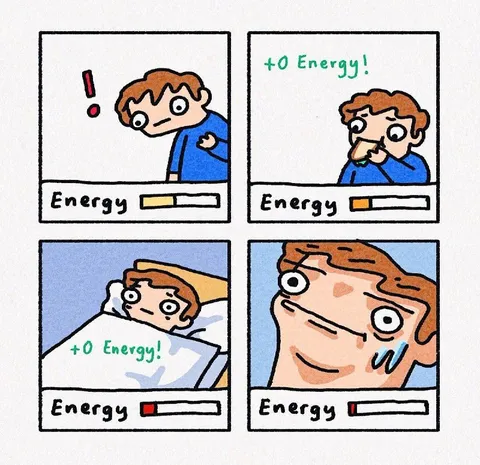 Energy Bar Keeps Dropping