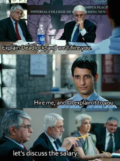 Explain Deadlock and Get Hired