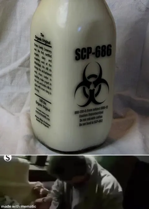 SCP-686 Bottle Makes Him Scream