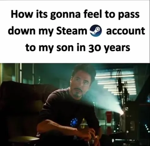 Passing Down the Steam Account