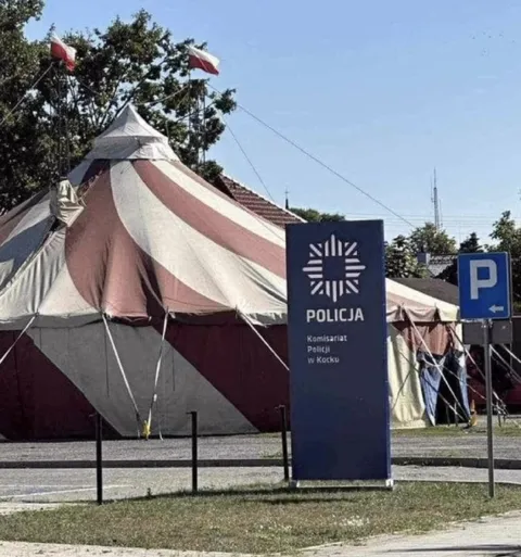 Cyrk na komisariacie policji