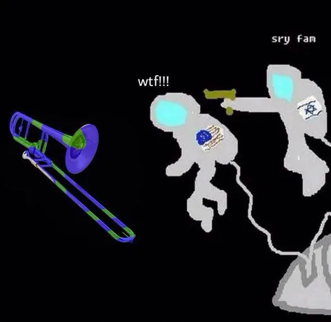 Astronauts Discover a Trombone
