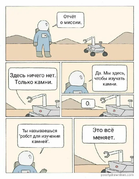 Отчёт о миссии на Марсе