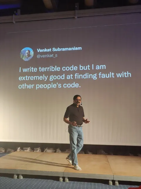 Terrible Code, Great Critic