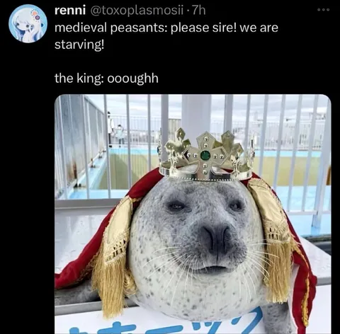 Starving Peasants Meet the King
