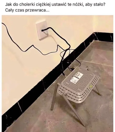 Jak ustawić nóżki, żeby stało