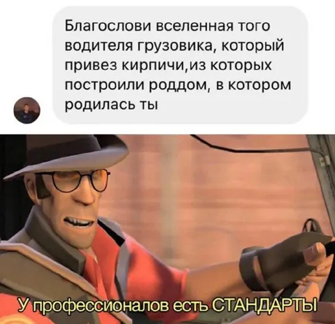 У профессионалов есть стандарты