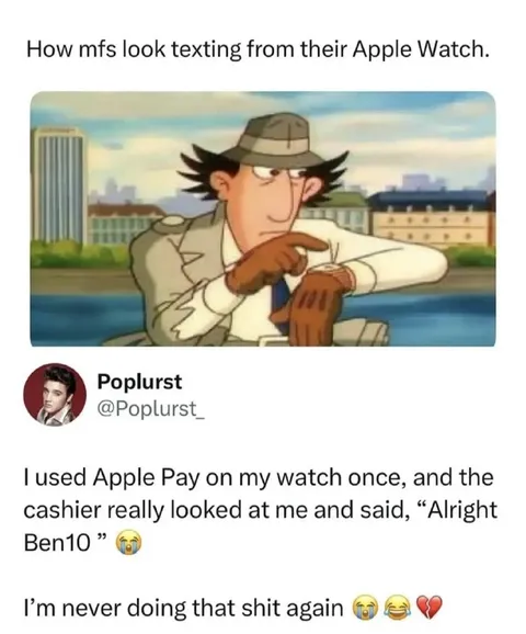 Apple Watch Ben 10 Embarrassment